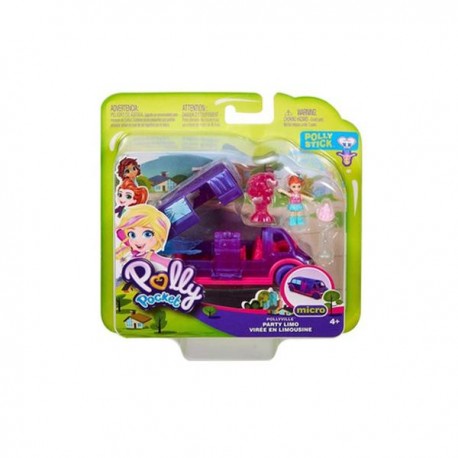 POLLY POCKET! AUTOS DE POLLYVILLE - PARTY LIMO