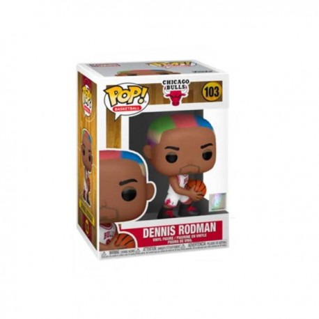 FUNKO POP NBA: LEGENDS - DENNIS RODMAN BULLS CASA