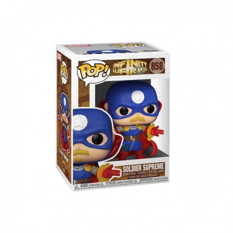 FUNKO POP MARVEL: INFINITY WARPS - SOLDIER SUPREME