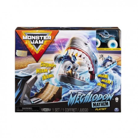 MONSTERJAM SET DE JUEGO MEGALODON MAYHEM 1:64